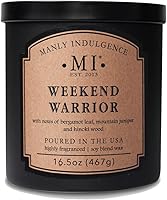 Vista 20 de Manly Indulgence After Hours - Velas perfumadas para hombres, 16.5 onzas, una sola mecha, cera de mezcla de soja premium, 60 horas de combustión