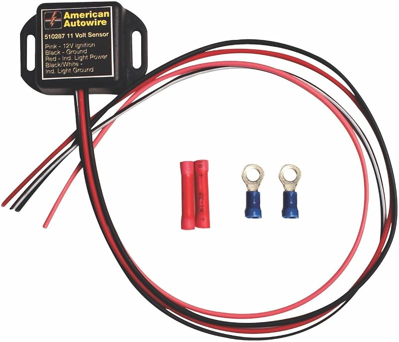 Módulo da luz de advertência do alternador American Autowire 510287 – 11 V