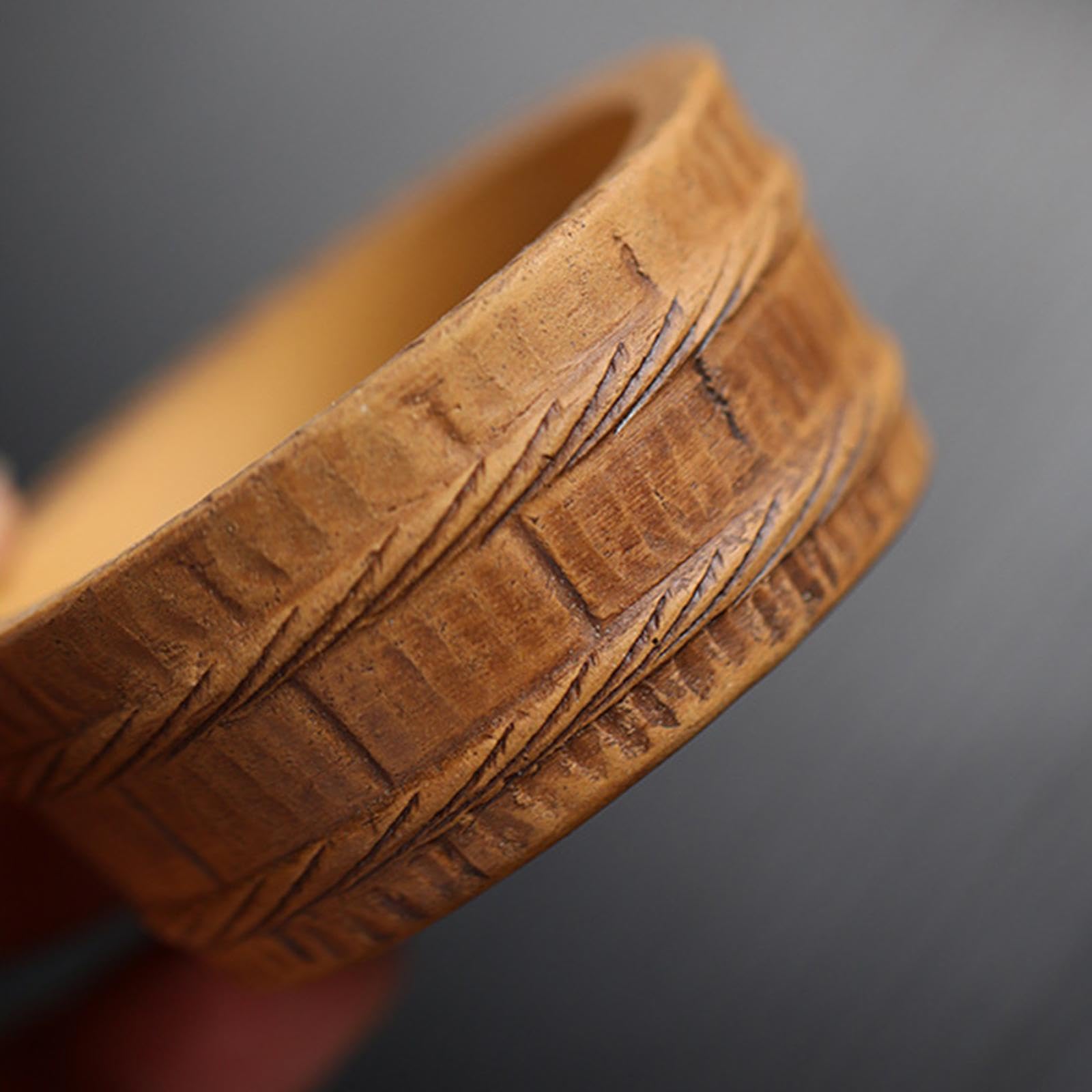 Qianly Clay Capybara Mini Tea Pet Figurine Kung Fu Tea Pet Model Cute Accessories DIY Crafts Souvenir for Yoga Room Shelf Bedroom, Large