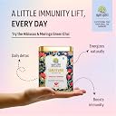Iron Kettle Sanjeevani Collection | Anti-Oxidant | Hibiscus & Moringa | Herbal Green Tea with Hibiscus, Turmeric, Licorice, Moringa & Clove | 25 Tea bags gallery image