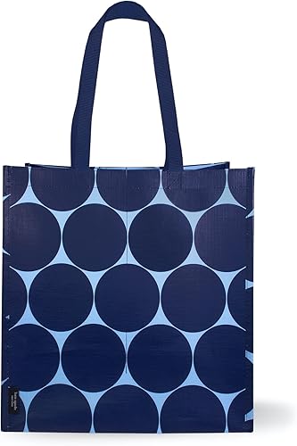 Kate Spade New York Bolsa de compras reutilizable, bolsa de comestibles con correas para el hombro, bolsa plegable grande Kate Spade New York Bolsa de compras reutilizable, bolsa de comestibles con correas para el hombro, bolsa plegable grande