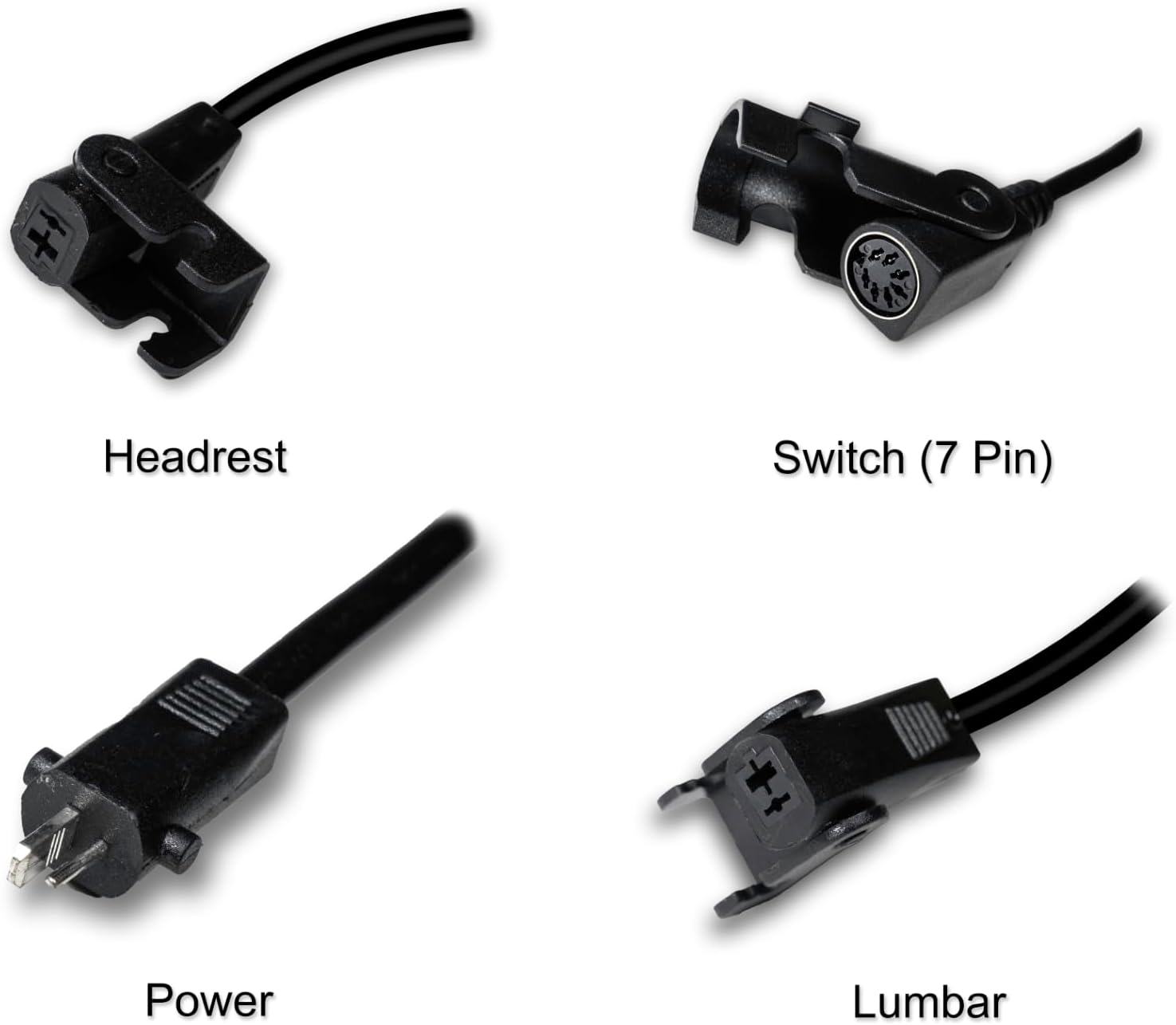 Replacement Linear Actuator for HHC Model LMD12517W-3B Power Recliner Motor for Sofa Lift Chair Couch Massage Seat Bed
