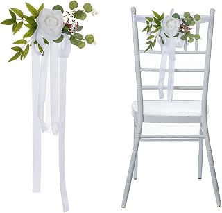 46 * 27cmDecoración de la Boda de la Silla, el Arco de la Silla, la Decoración de la Iglesia, el Cinturón de la Silla, Adecuado para la Fiesta de del Cumpleaños del Banquete