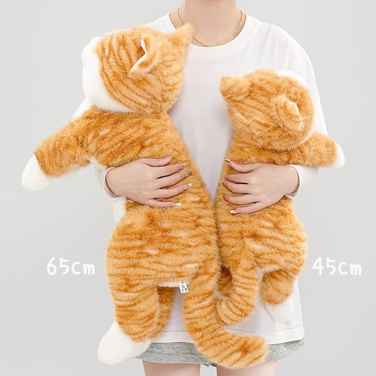 Amazon.co.jp: 茶トラ猫 抱き枕 ぬいぐるみ 大きい 動物 猫 ネコ ねこ