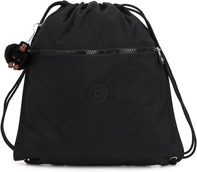 Kipling SUPERTABOO Medium backpack, True Black Black