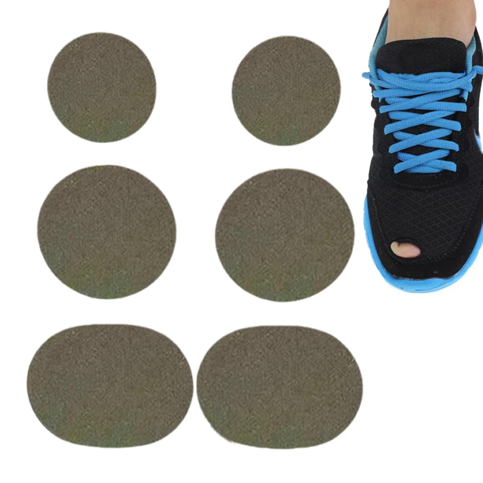 Parches para Zapatos Agujeros | Reparaciones Autoadhesivas de Agujeros,6 Piezas Parches Transpirables para Zapatillas Deportivas Botas Senderismo Chaquetas Mochilas Ropa Trabajo Bebé