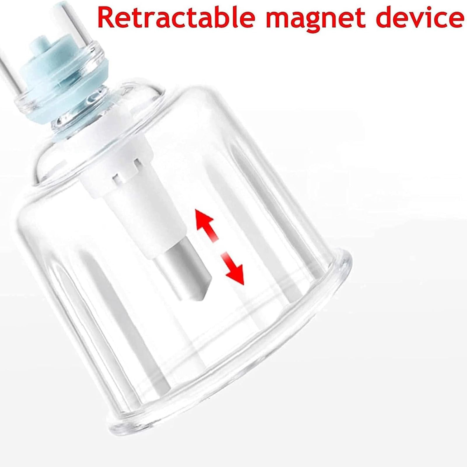 Kit massaggiatore per Il Corpo da 12 Tazze Set di Attrezzature per coppettazione Dispositivo per Terapia di aspirazione con coppettazione sottovuoto con Maniglia di pompaggio
