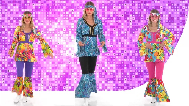 Camicia Hippie Donna W WIDMANN MILANO Party Fashion Vestito Anni