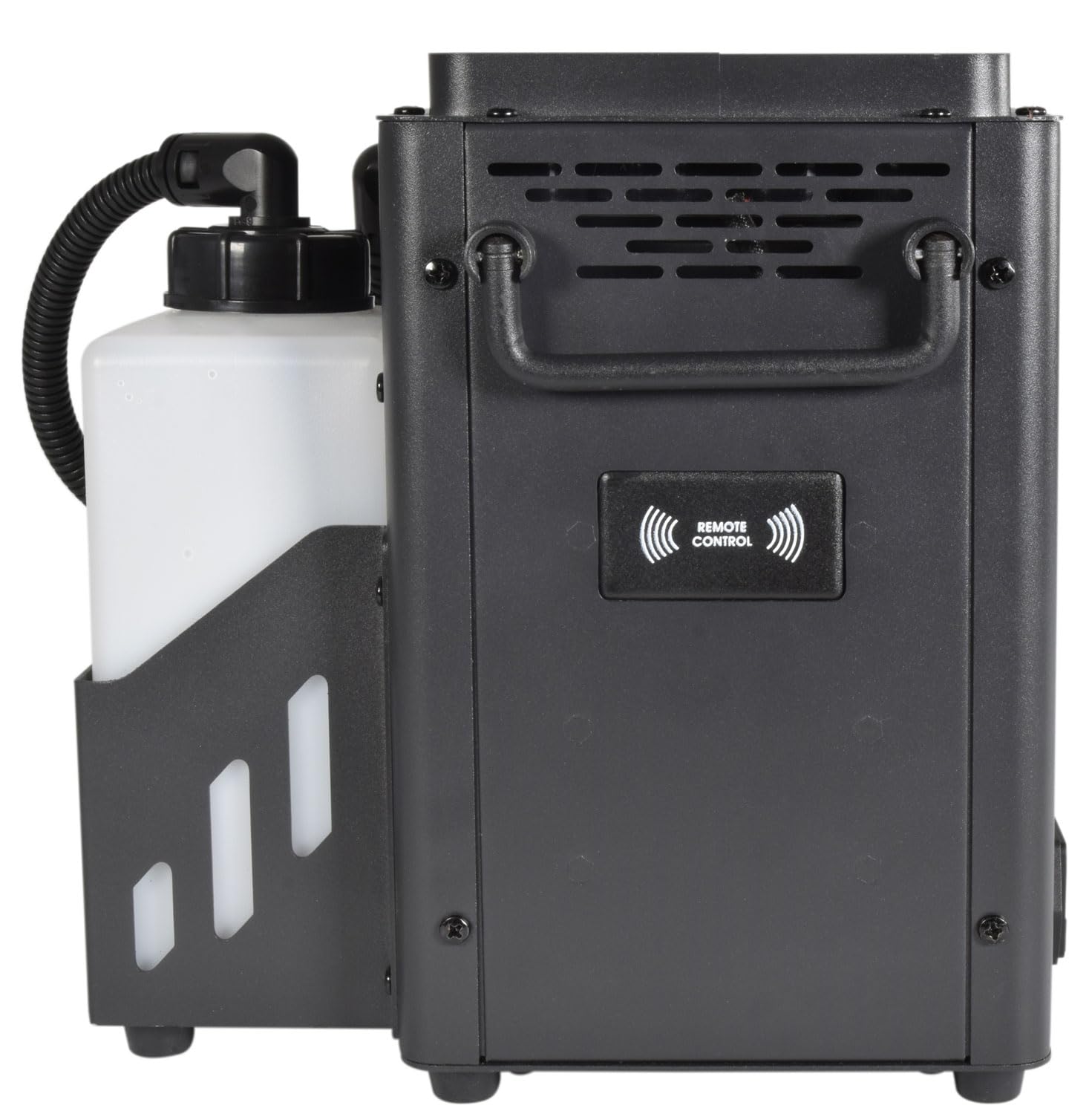 QTX VertiBox - Nebbia verticale compatta a LED, effetto fumo e luce per DJ, discoteca, palcoscenico, Natale e Halloween, telecomando wireless, DMX, LED RGB