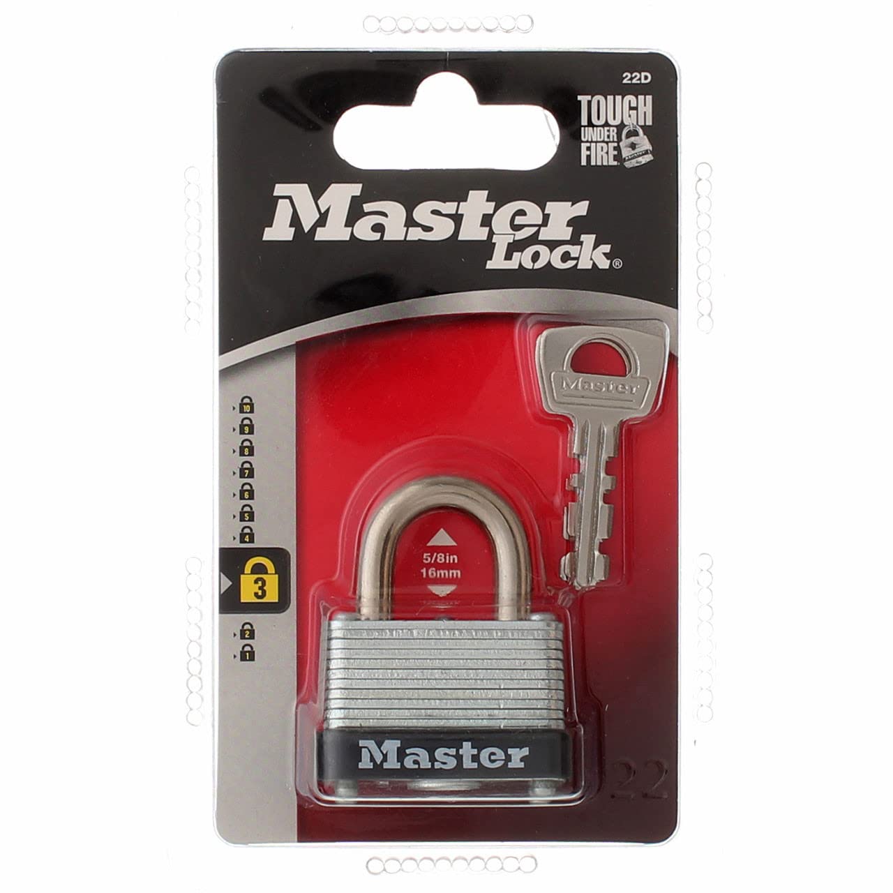 Master Lock Anti-Crochetage avec Double Verrouillage à Billes pour Extérieur