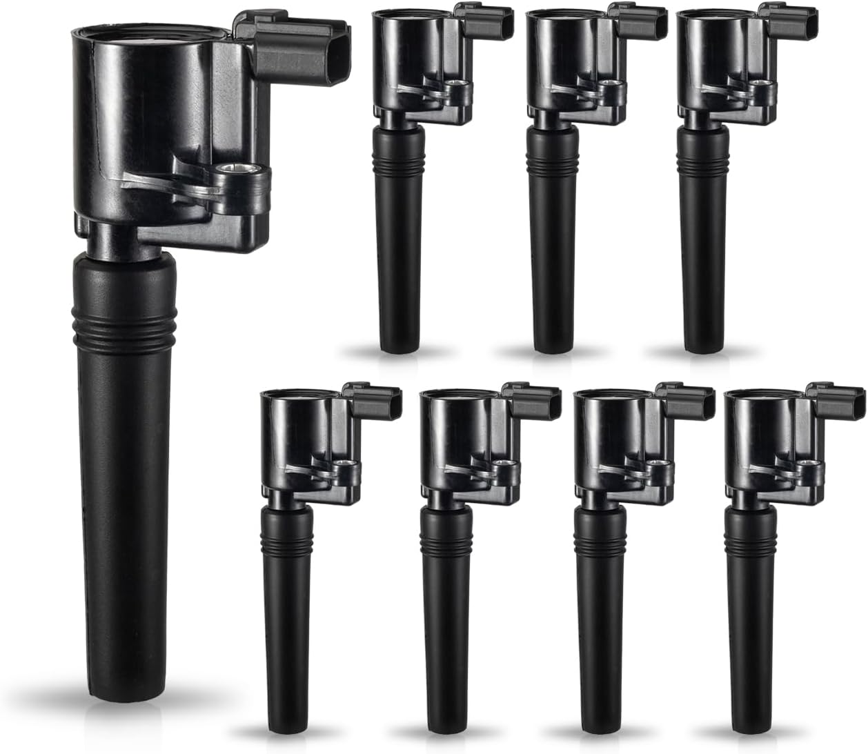 ENA Set of 8 Ignition Coil Pack Compatible with Ford Jaguar Lincoln Thunderbird 2002-2005, S-Type 1999-2003, LS 2000 2001 2002 2003 2004 2005 2006 3.9 4.0 4.2 Replacement for FD506 DG515 DG529