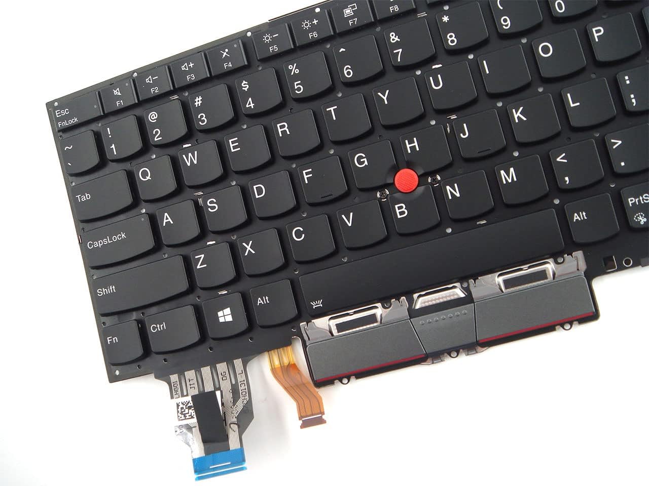 Parts for Lenovo ThinkPad X1 Yoga 4th Gen 4 14.0 inch Keyboard US Backlit Without Bezel 5M10V24917