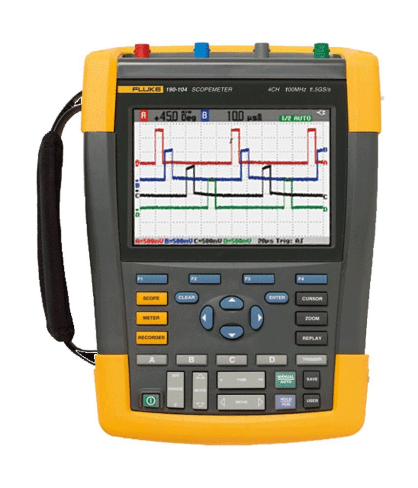 フルーク123 FLUKE 123 | Fluke, ハンドヘルド デジタル・オシロスコープ