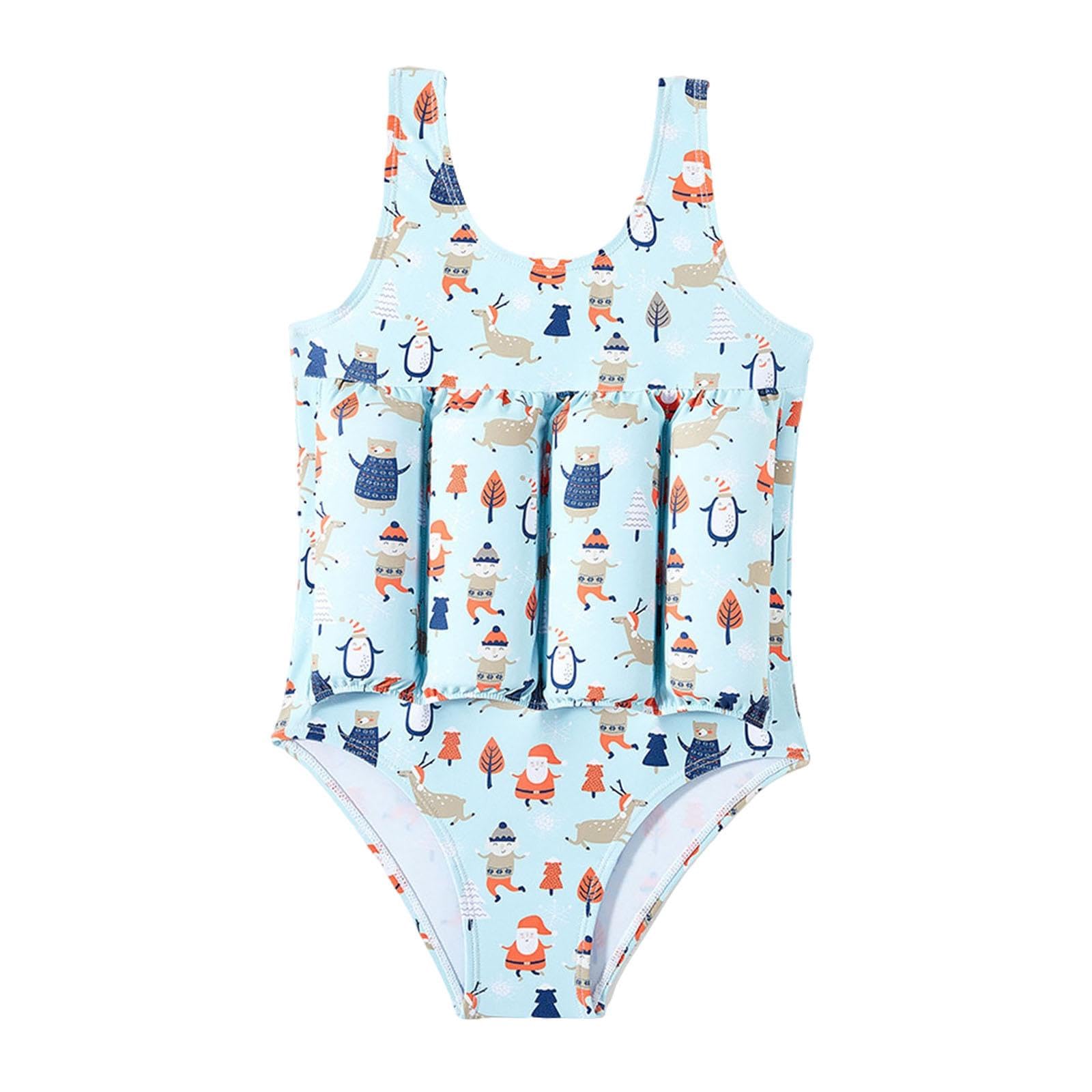 ZOOMELLA Kids Floatation Swimsuit Cartoon Comfortable Summer Beachwear Float Swimwear L|Swimwear|Clothing Shoes & Accessories-image-30