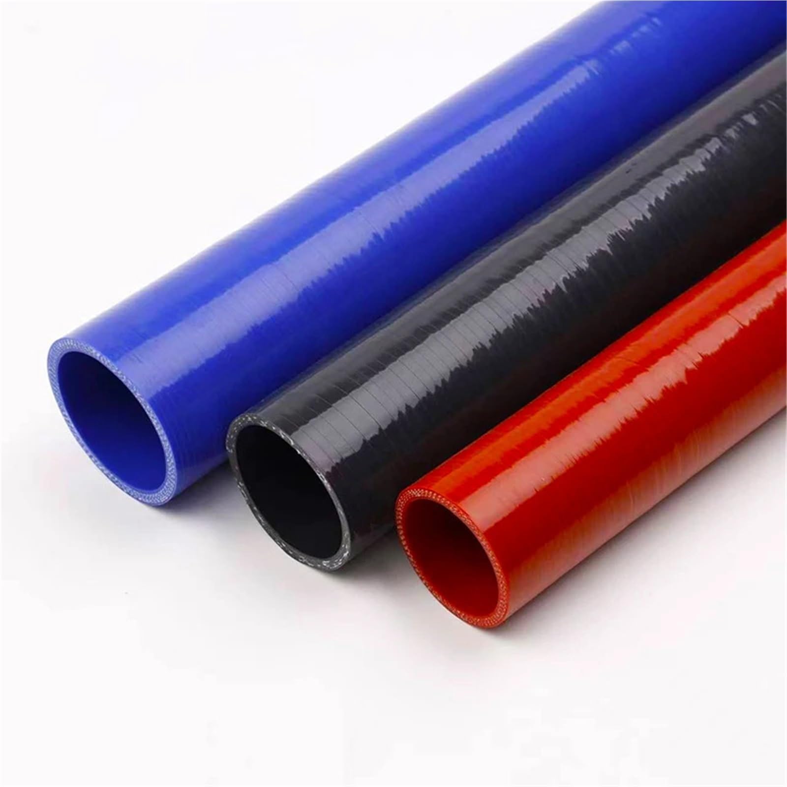 Wąż silikonowy ID16-60mm prosty łącznik rura intercoolera rura dolotowa turbosprężarki łącznik mechaniczny(Blue,400MM_ID60MM)