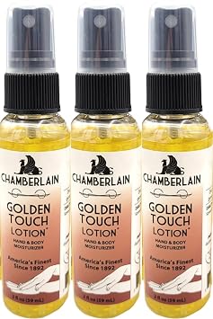 3 Pack by Chamberlain Hand & Body Moisturizer Travel Spray- 2 Fl Oz
