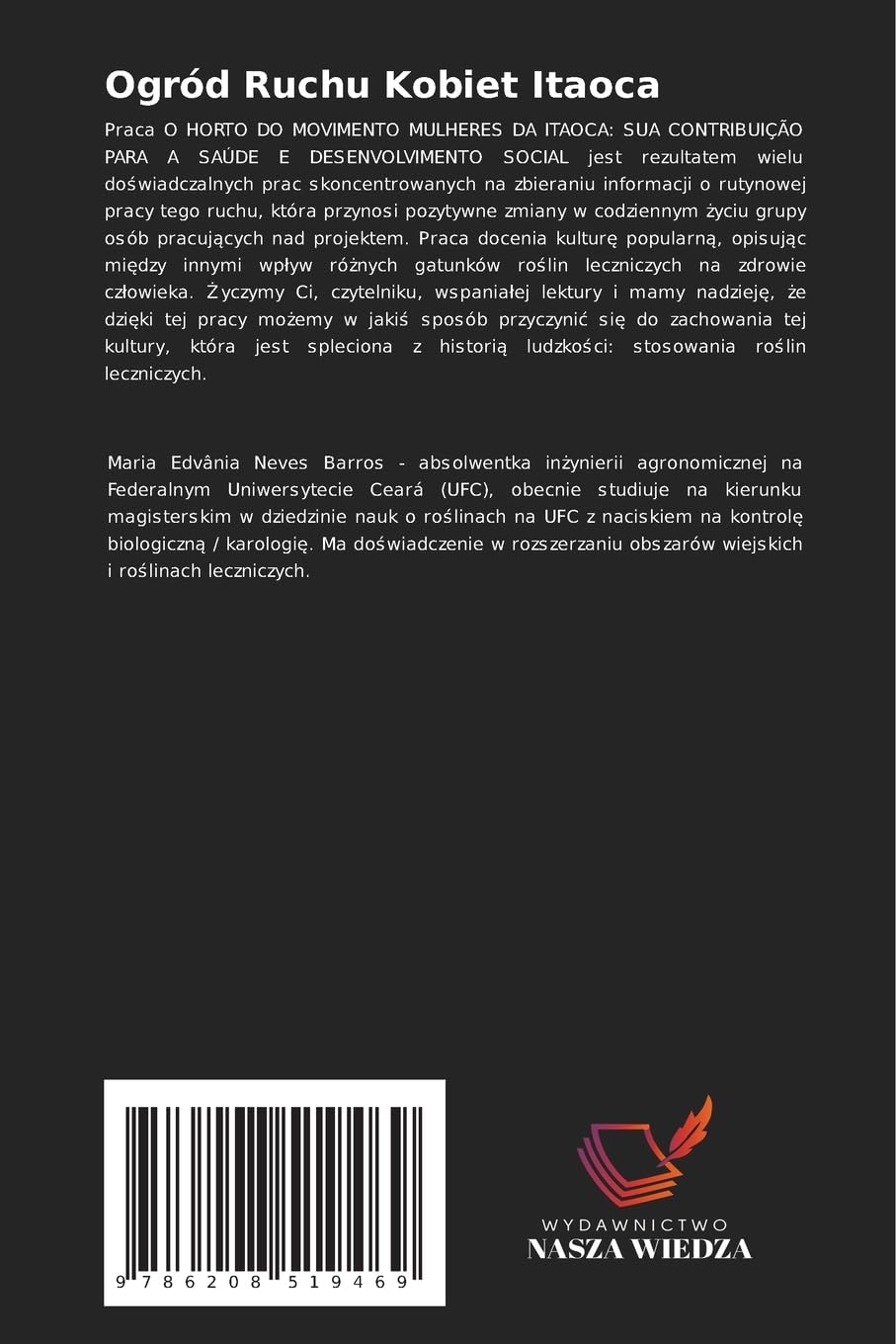 Ogród Ruchu Kobiet Itaoca: Wk¿ad w zdrowie i rozwój spo¿eczny