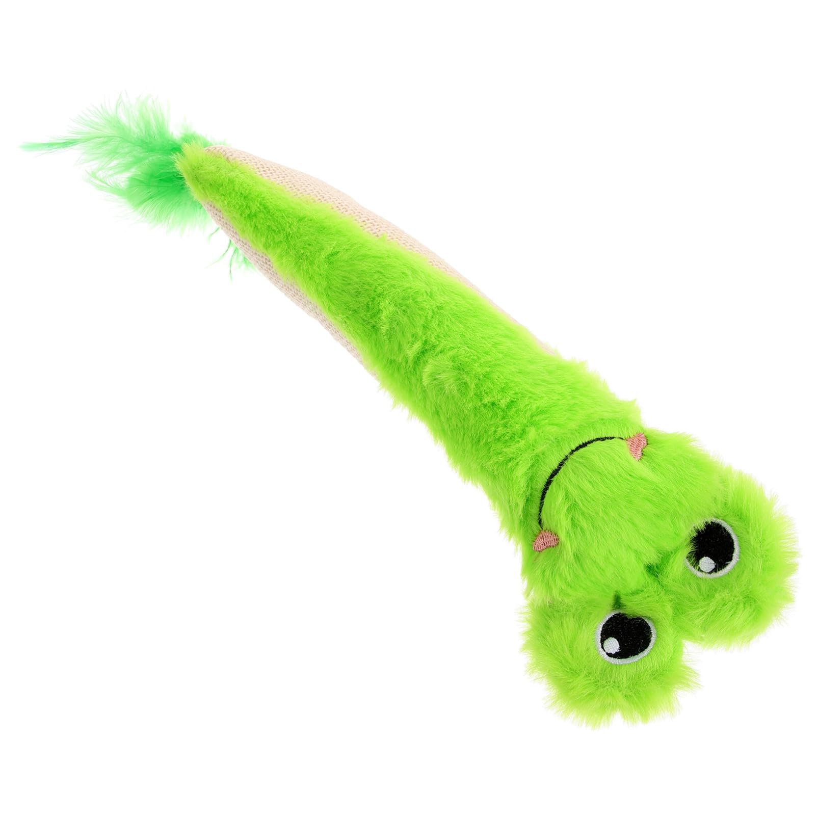 Jouets pour Chats D'intérieur Souris en Peluche Douce avec Papier Froissé Jouet Interactif À Mâcher pour La Santé Bucco-