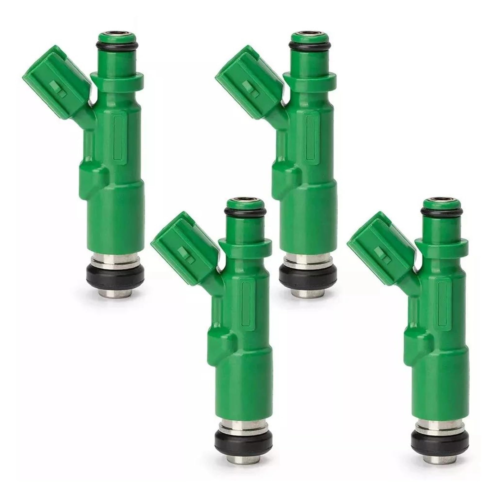 Wekpopmevl One Color Oil Petrol Fuel Injector Nozzle For Toyota Eu For Yaris For Prius For Echo For Verso 3.0L 1Nz 4Pcs 23250-21020 23209-21020 Fuel Injector Car Injection Valve