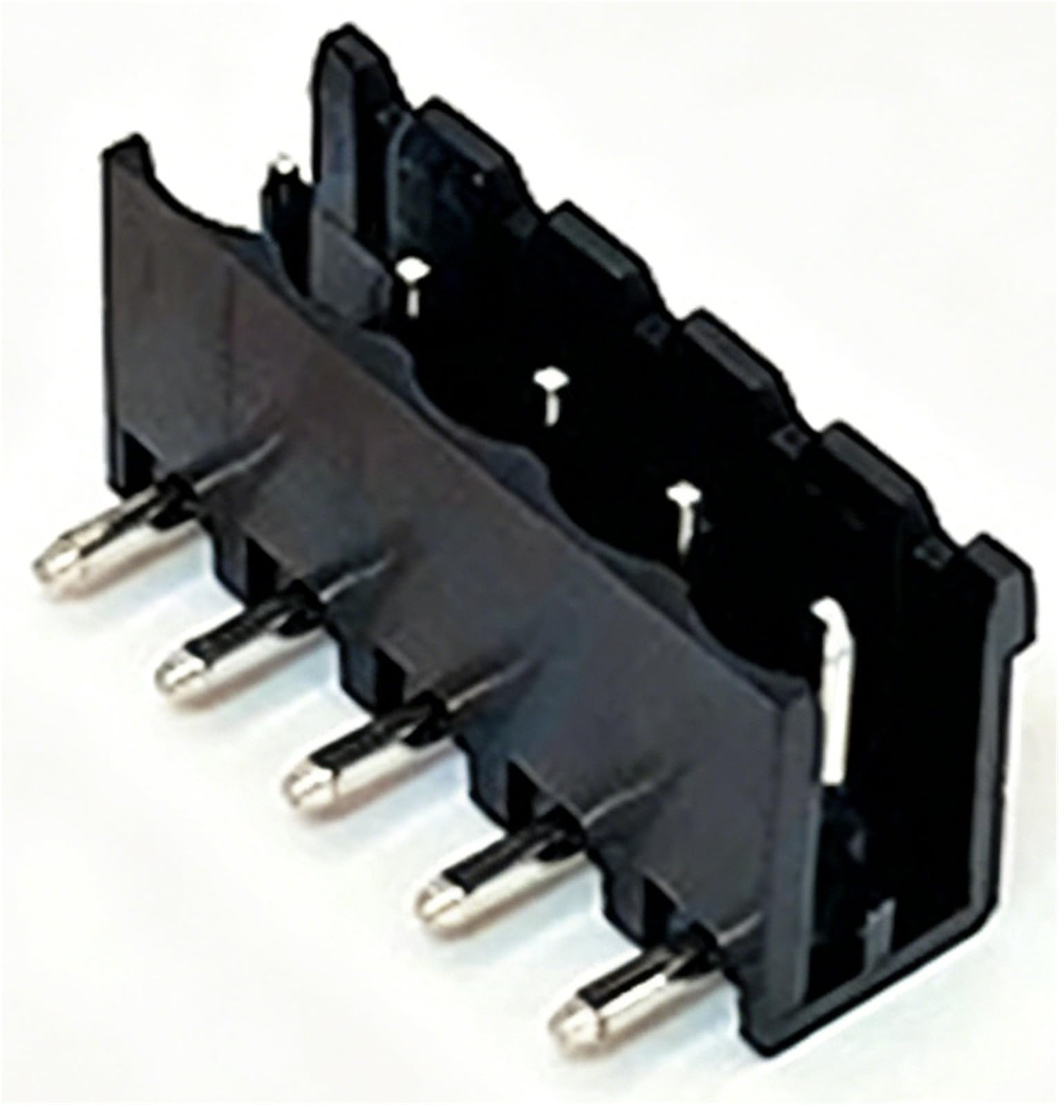 Bloques de terminales enchufables KF 2EDGV de 5,08 mm con conectores rectos de 3 pines en negro 3