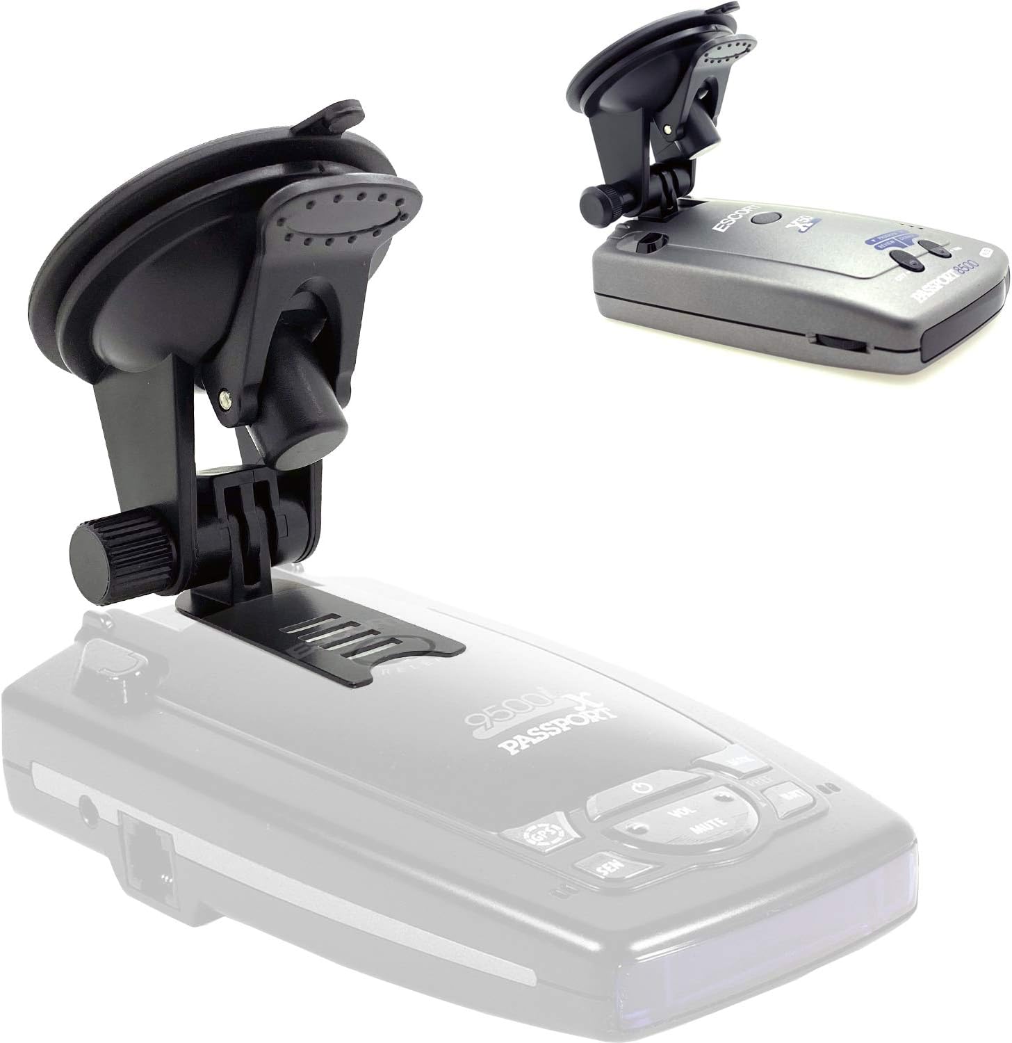 Enhanced Suction Windshield Suction Cup Mount for Escort