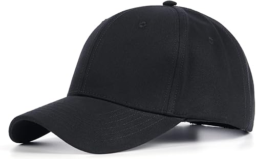 Zylioo Gorra de béisbol XXL de corona alta, sombreros estructurados de gran tamaño para cabezas grandes, gorras atléticas ajustables