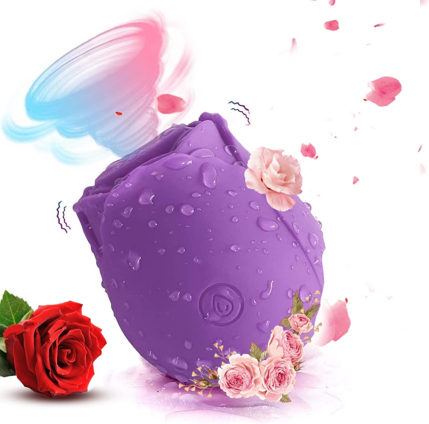 Rose Adult Tool,Quiet 10 Speed Massage Tool for Women 2024 The Rose Adult Tool Adult Relaxation Tools A073019