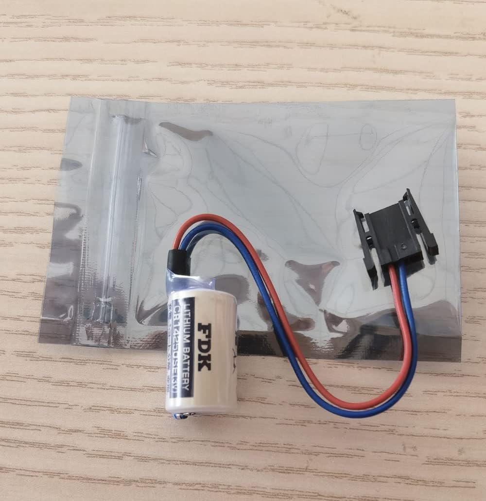 2-Pack for FDK CR14250SE 3V 1/2AA PLC Battery 1000mAh for 1747-BA Backup Power Supply