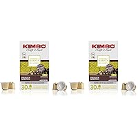 Kimbo Capsule Compatibili Nespresso* Original in Alluminio - 30 Capsule
