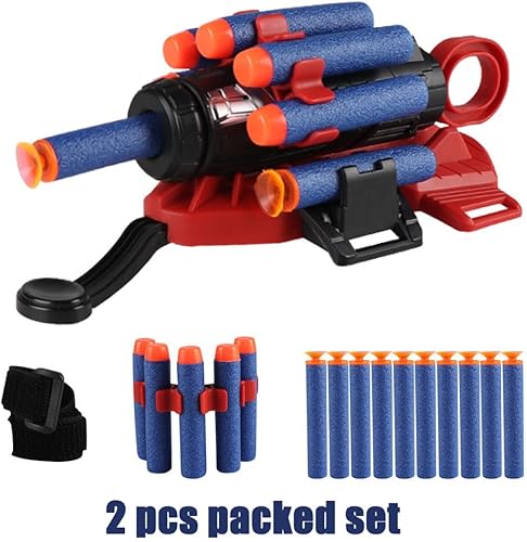 Miniatura 3 de Juego de 2 guantes de araña, juego de rol, lanzador de muñeca de héroe para Halloween, accesorios de cosplay, decoración de regalo de Navidad,