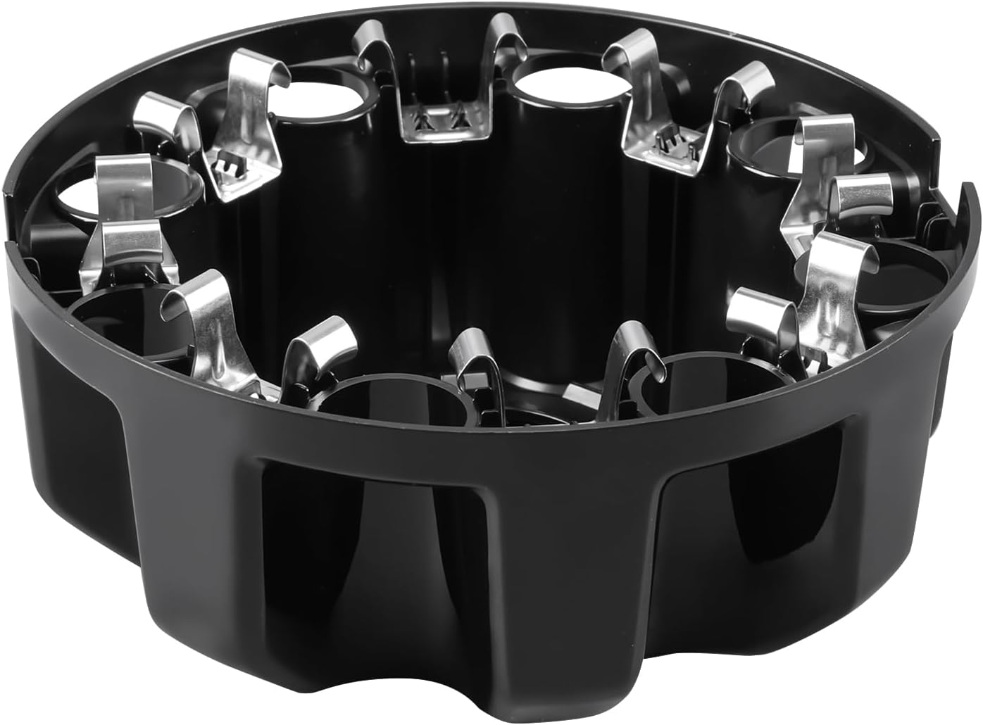 KC3Z-1130-B Gloss Black Rear Wheel Center Cap Compatible with Ford F-250 F-350 Super Duty 2019-2024 Replace KC3Z1130B