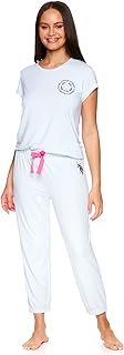 U.S. Polo Assn. Womens Pajama Sets - Tee and Capri Pajama Pants Lounge Sets for Women