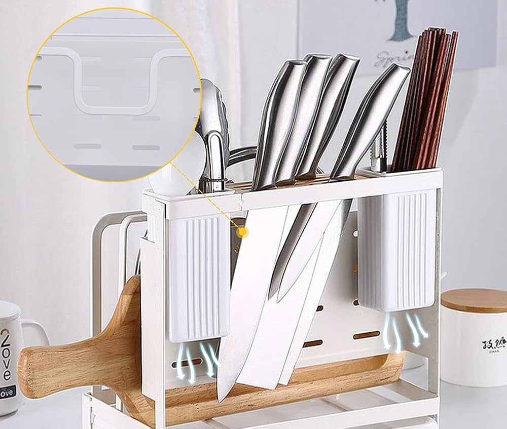 Amazon｜YTOPRO まな板スタンド 包丁立て 箸立て 鍋蓋スタンド