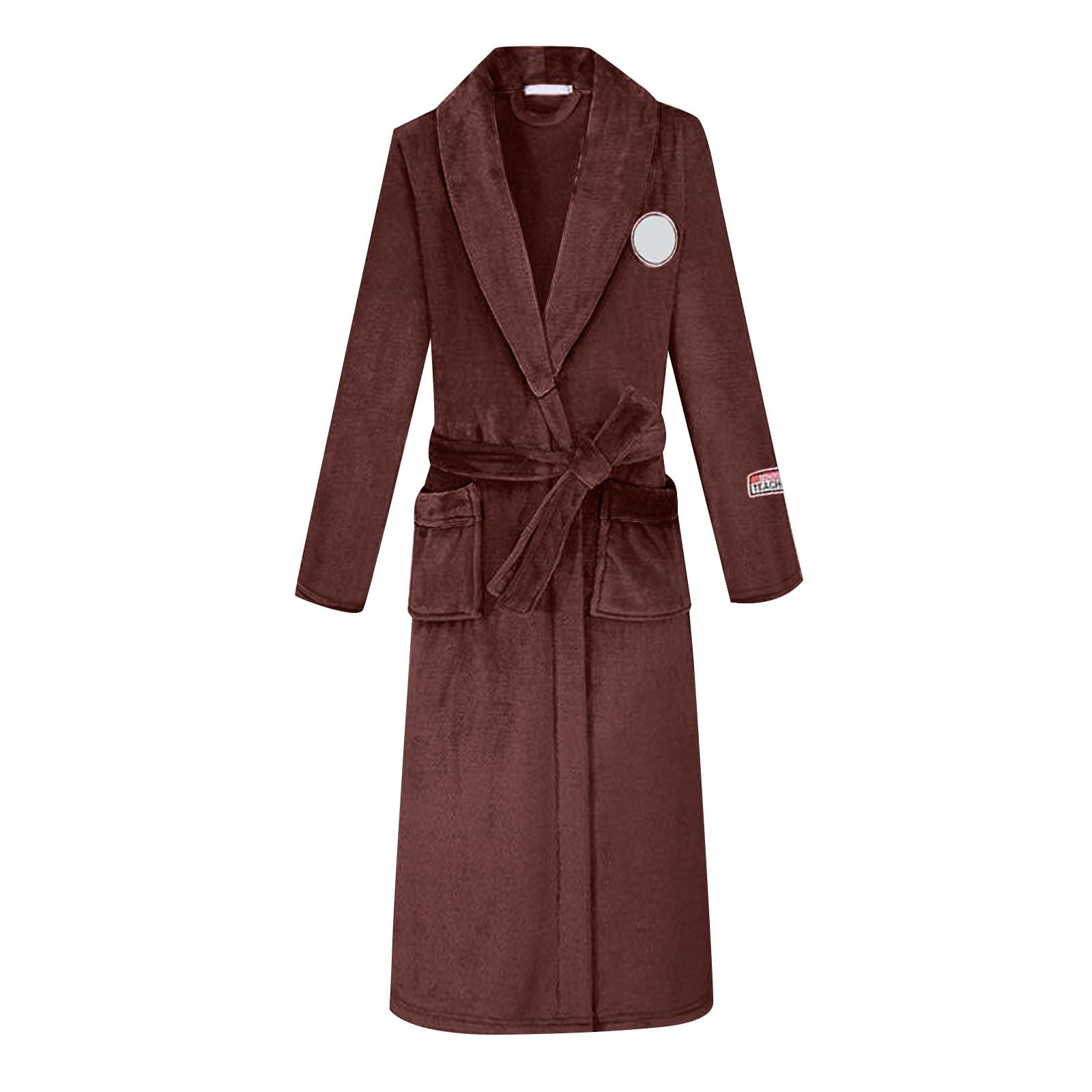 Accappatoio Uomo Spugna con Cappuccio, Accappatoio Uomo Donna Unisex Accappatoio Uomo Cotone Accappatoio in Cotone Asciugatura Rapida con Tasche E Cappuccio Accappatoio Personalizzato Vestaglia