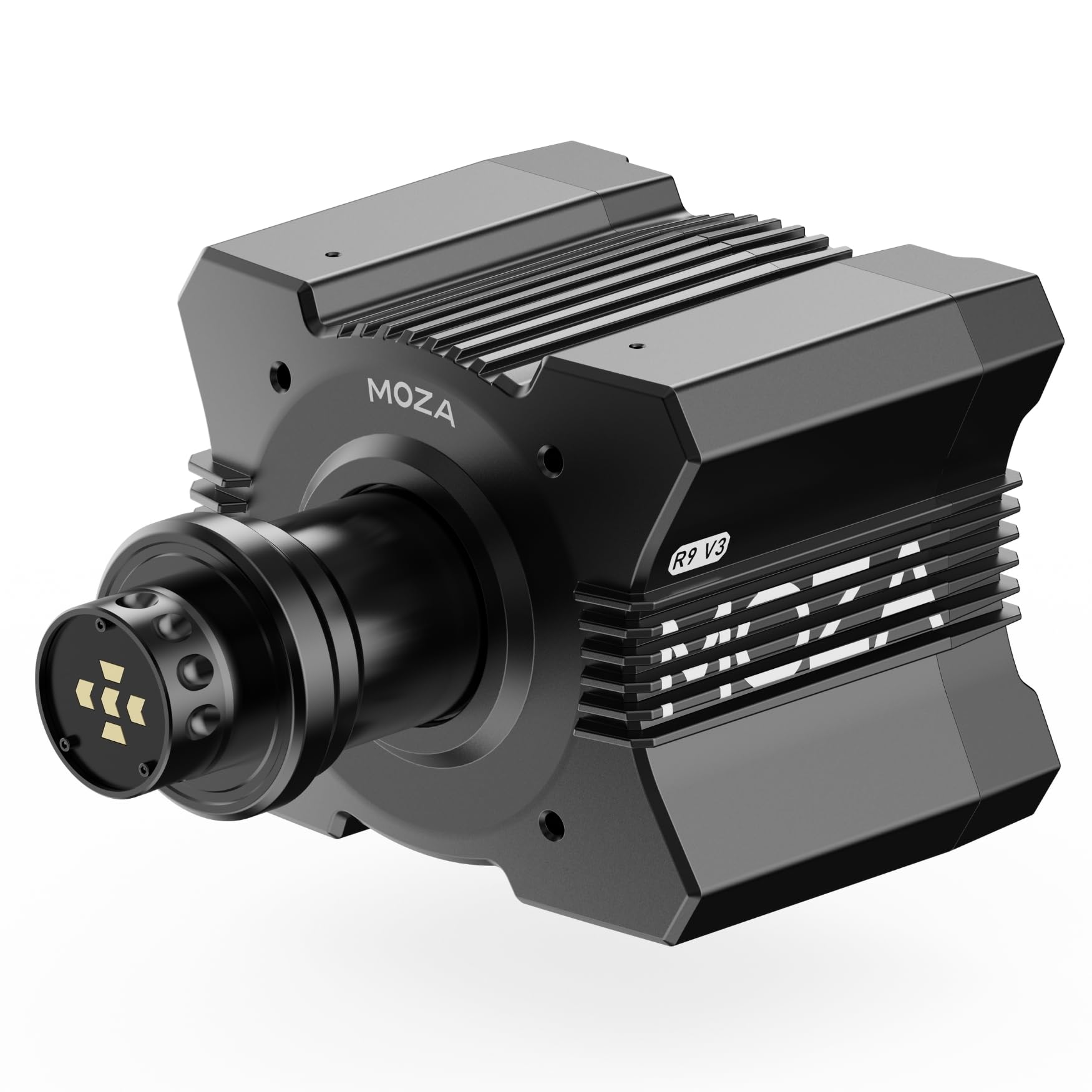 MOZA R9 V3 Base Volante Direct Drive 9 Nm per Simulatore di Guida PC, Encoder Magnetico 21 bit, Alluminio Aeronautico, Compatibile Ecosistema, Sim Racing Professionale