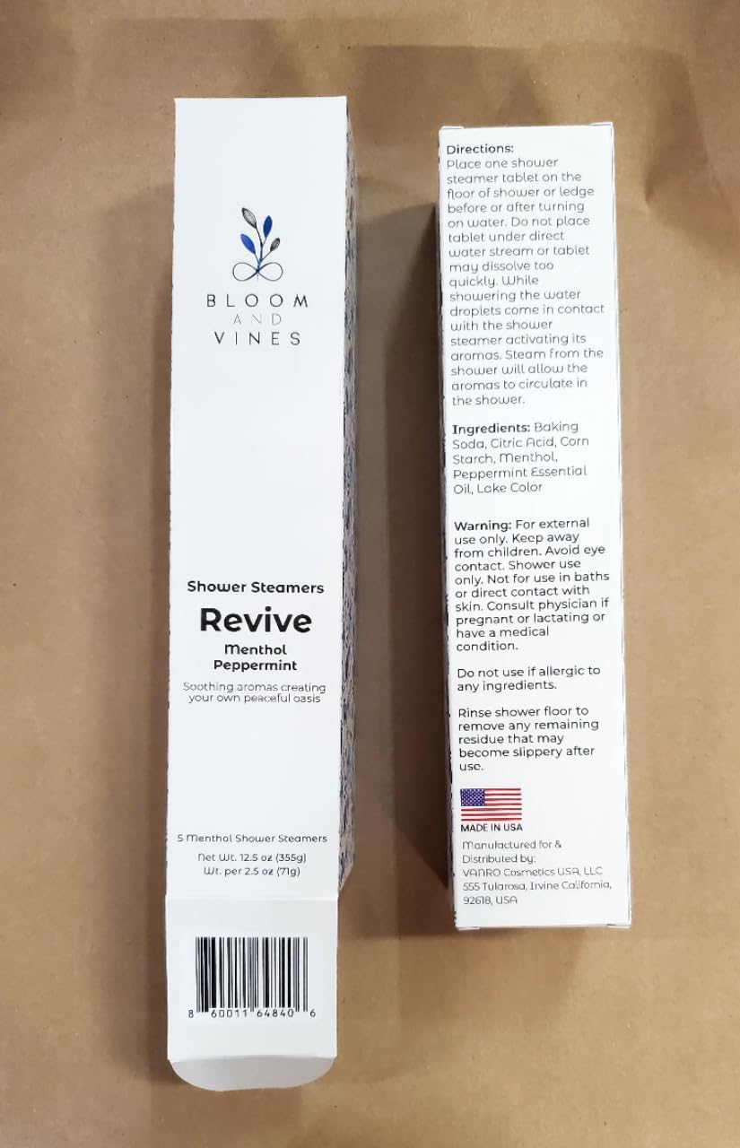 Shower Steamers, Revive - Menthol Peppermint - Image 6