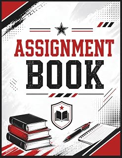 Assignment Book Student Planner for Middle School and High School | Daily Homework Organizer: Academic Success Tracker with Class Schedule, Project ... Study Planning Pages & Goal Management