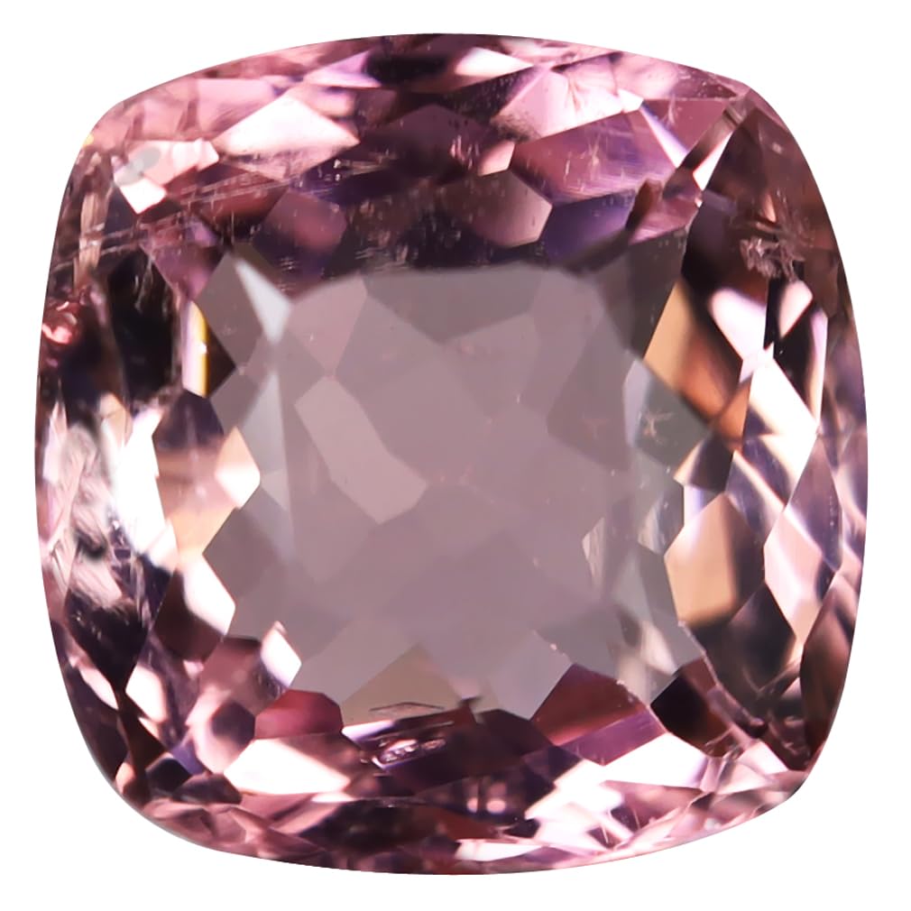 Tourmaline rose taille coussin 3.11 ct cadeau idéal pour création de bijou unique