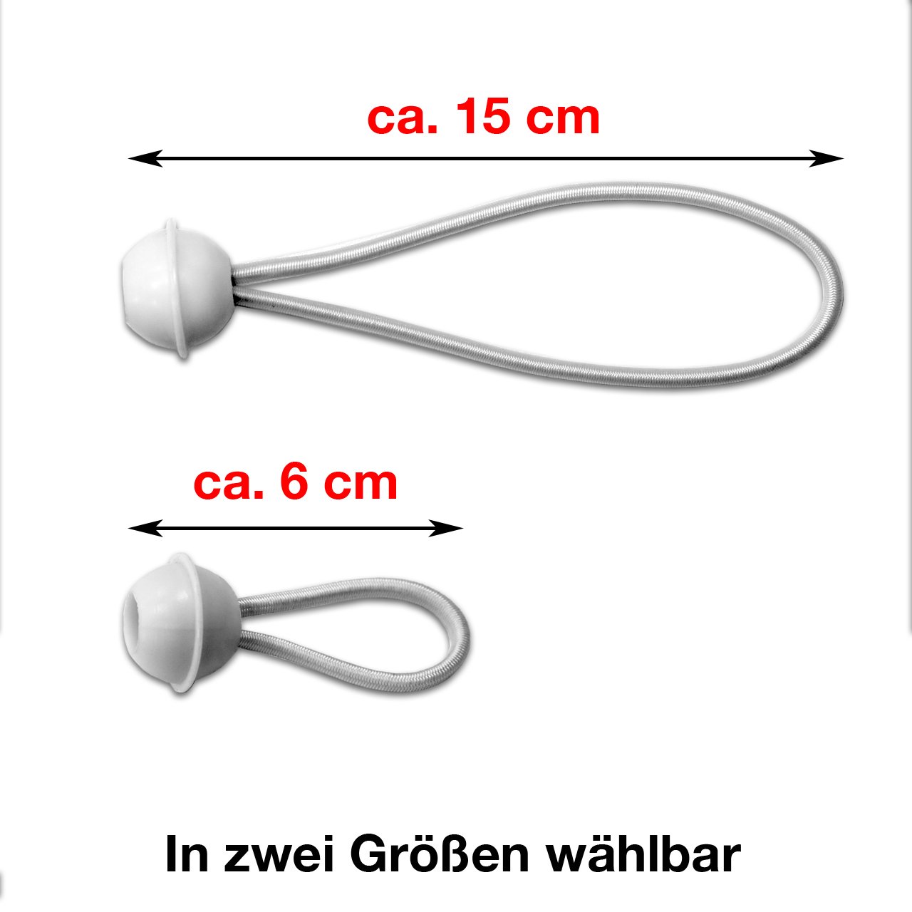 25 Stck Set Gummischlaufen Spanngummis zum Befestigen von Planen -  Zeltgummis Expanderschlingen Bungees Spanner Planenspanner fr Partyzelt  Pavillon ...