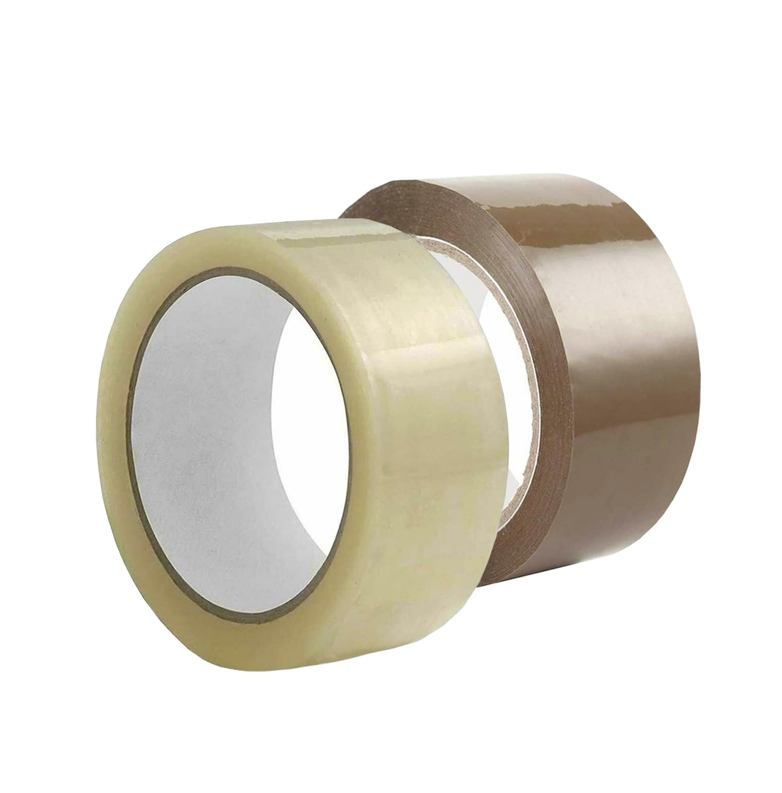 Imballaggi Point - Nastro in PVC 33 my - Avana - 75 mm x 66 m – Chiusura Sicura di Cartoni e Scatole – Silenzioso, Resistente e Flessibile – Ideale per Magazzino e Logistica - Set da 36