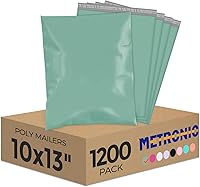 Vista 37 de Metronic Sobres grandes de polietileno de 19 x 24 pulgadas, 100 unidades, bolsas de envío fuertes y adherentes para ropa, bolsas impermeables