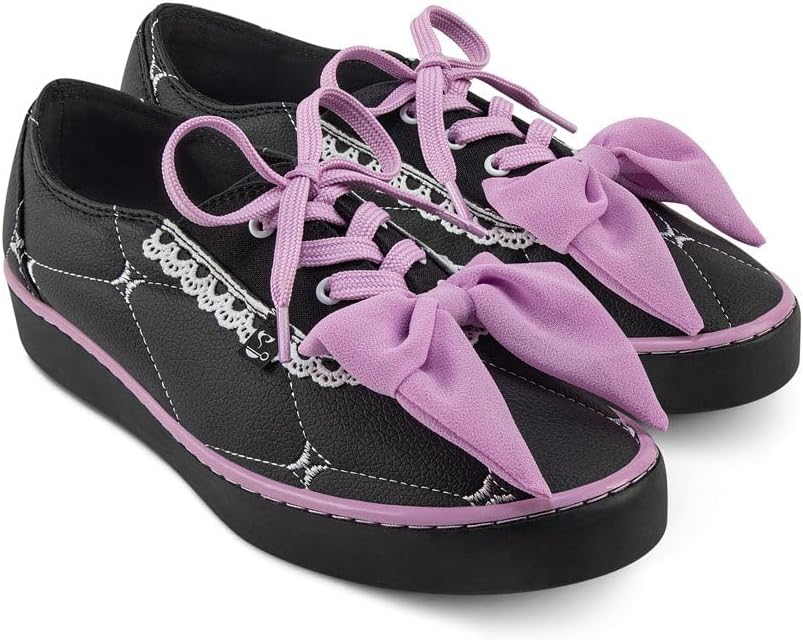 Hot Chocolate Design Women’s Sneakers – Artistic Printed Uppers, Lace-Up Style, Cushioned Removable Insole, Non-Marking Rubber Sole