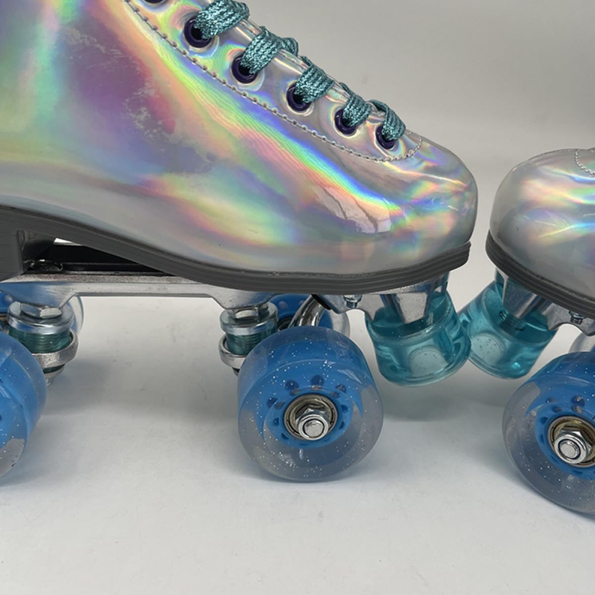 ORFOFE Juego de Pastillas Traseras de Freno para Patines de Ruedas Material PU y Metal, Accesorio Práctico y Resistente para Entrenamiento de Patinaje