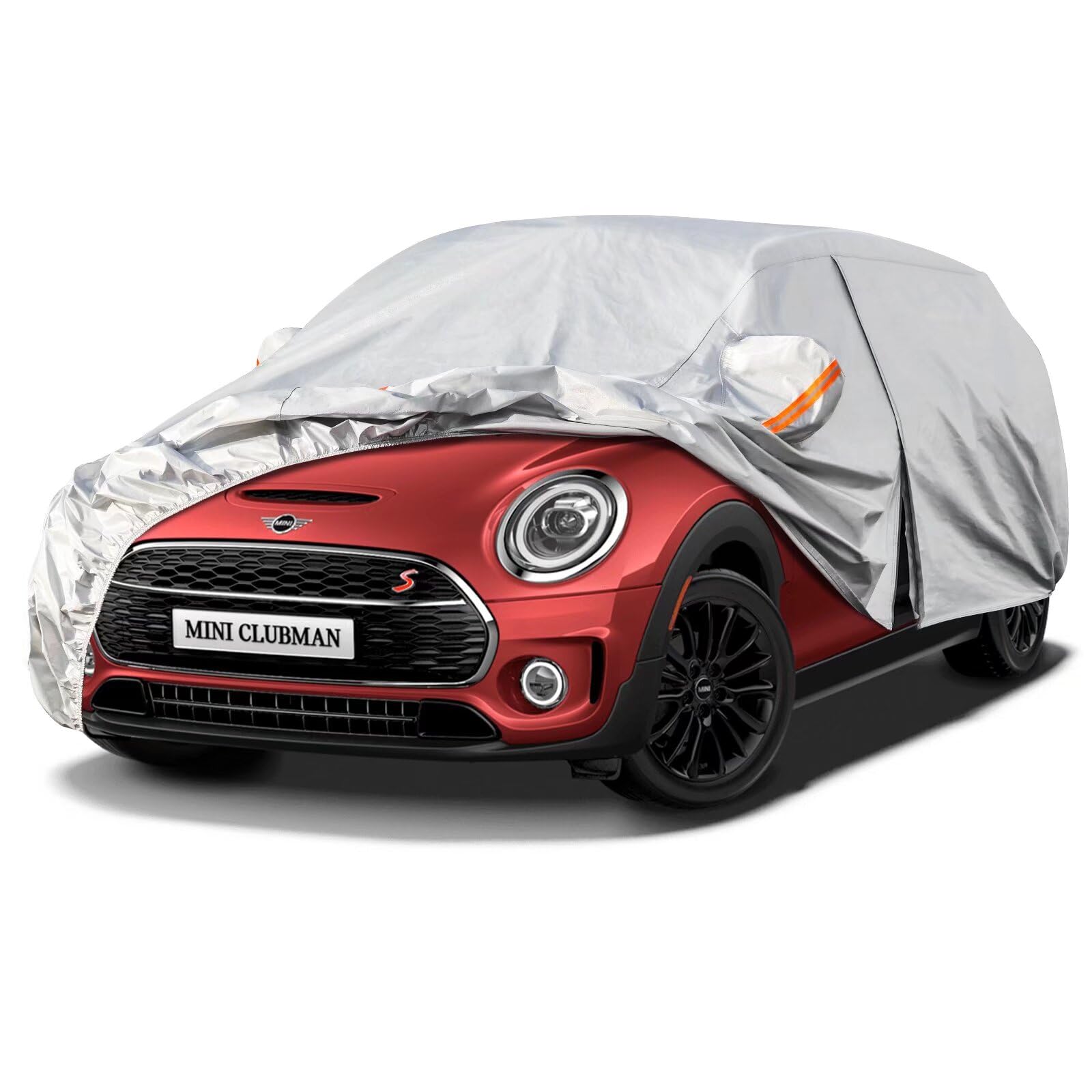 Kayme Funda Coche Exterior, Compatibles con Audi A5 (2009-2025), Cubierta para Coche Impermeable Transpirable Anti-UV Antipolvo de 6 Capas, Cubre Coche con Cremallera y Forro de Algodón. — view 34