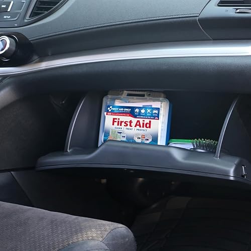 Miniatura 7 de First Aid Only 91249 Kit de primeros auxilios de emergencia multiusos para automóvil, viajes, hogar y negocios, 105 piezas