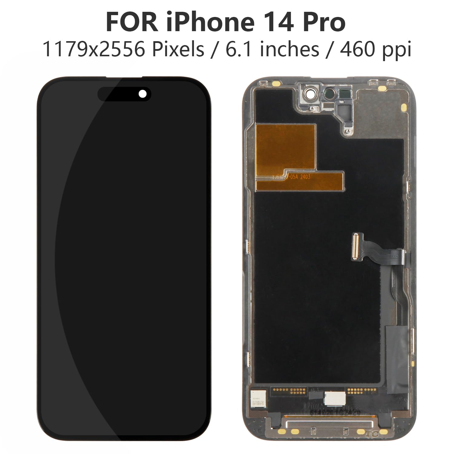 iPhone 14プロ Amazon.com: TFT for iPhone 14 Pro Screen Replacement 6.1