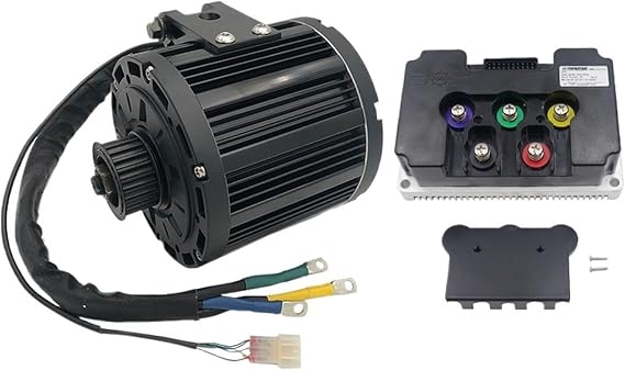 Mid Drive Motor 100KPH Peak QS 138 70H 3000W PMSM with Fardriver ND72450 DC 200A Phase 450A Controller(Sprocket Type)
