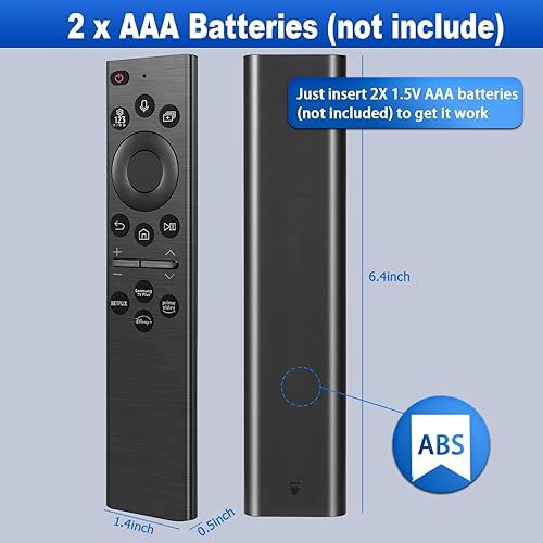 Miniatura 6 de Reemplazo de control remoto de voz para Samsung Smart TV con función de voz, repuesto para Samsung Crystal UHD QLED 4K 8K Smart TV (202020212022)