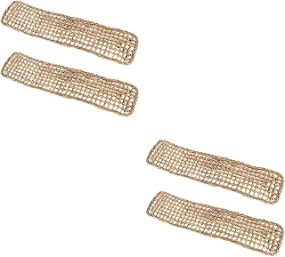 Abaodam Rede De Escalada Para Animais De Estimação 4 Peças Rede Para Répteis Espreguiçadeira Lagarto Cama Suspensa Rede De Escalada Para Répteis Decoração De Terrário Rede Pequena