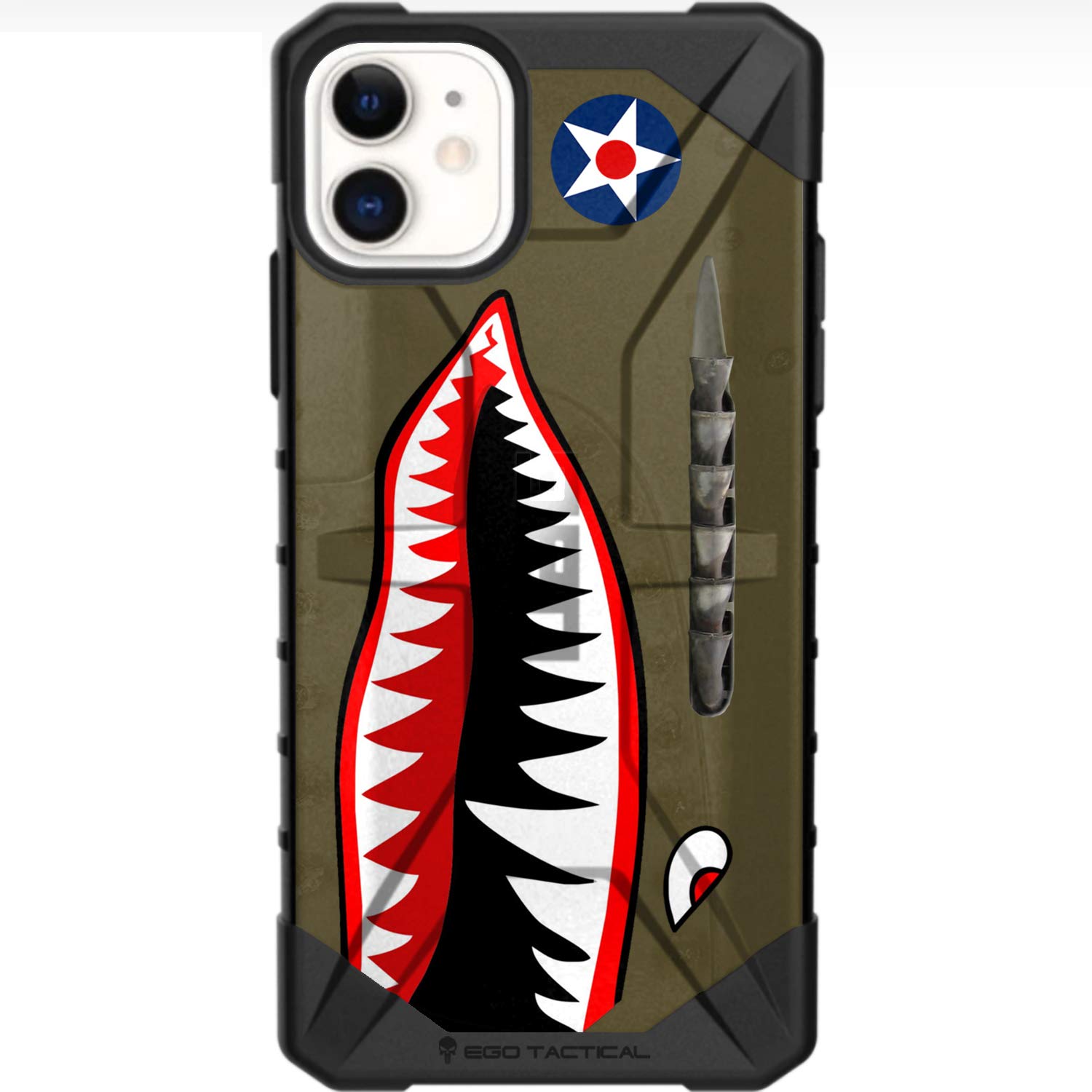 EGO TACTICAL Limited Edition UAG Urban Armor Gear iPhone 12 Mini 5.4" Screen Case P-40 Warhawk Design